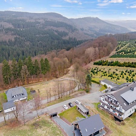 Greenhouse Living Apartment Fagus Mit Terrasse Und Feuerstelle - 6 Minuten Nach Winterberg - 4 Minuten Zur Ruhrquelle - Wandern - Mountainbike Fahren - Reisen Mit Hund & Natur Geniessen Medebach Bagian luar foto