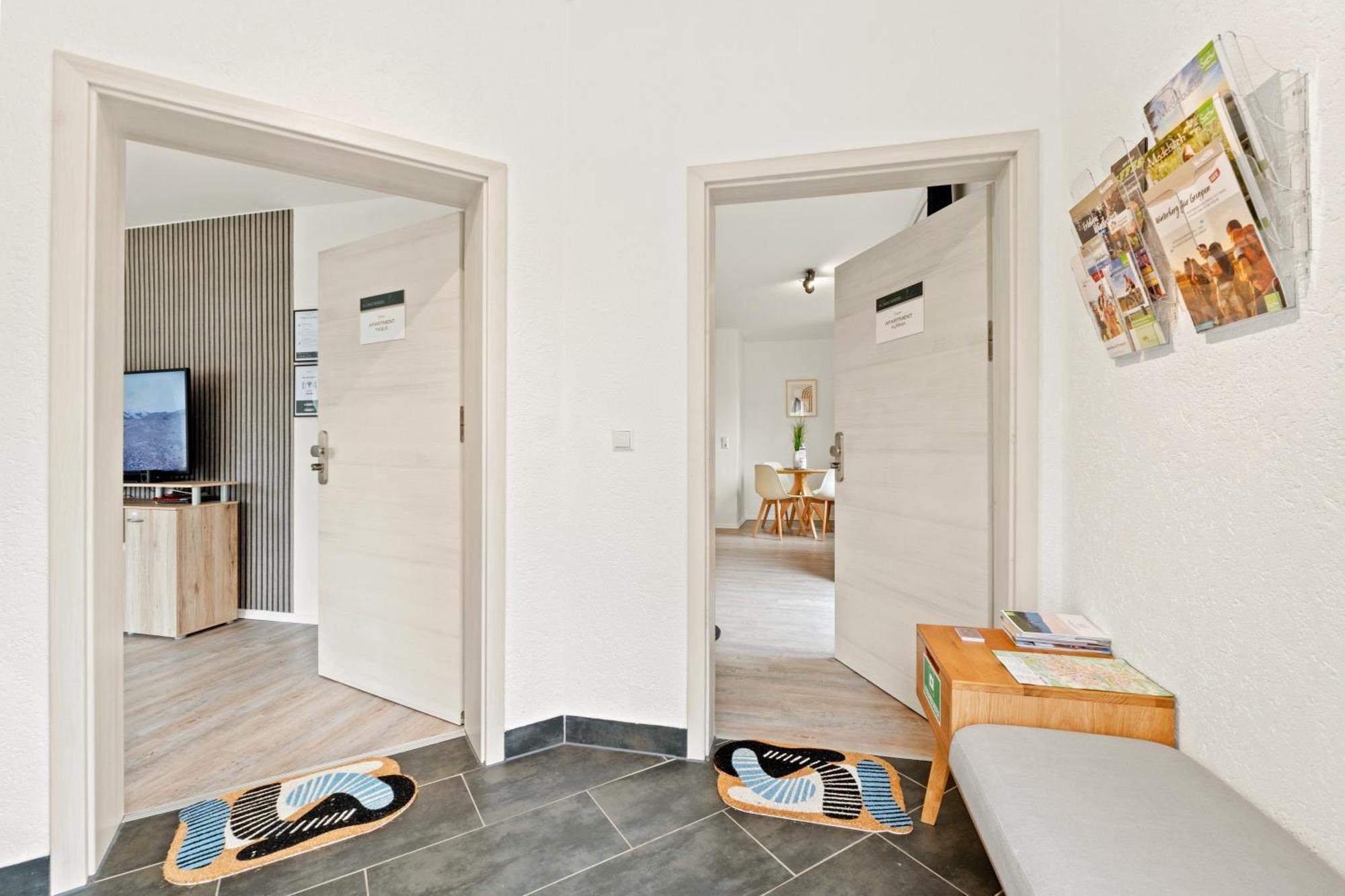 Greenhouse Living Apartment Fagus Mit Terrasse Und Feuerstelle - 6 Minuten Nach Winterberg - 4 Minuten Zur Ruhrquelle - Wandern - Mountainbike Fahren - Reisen Mit Hund & Natur Geniessen Medebach Bagian luar foto