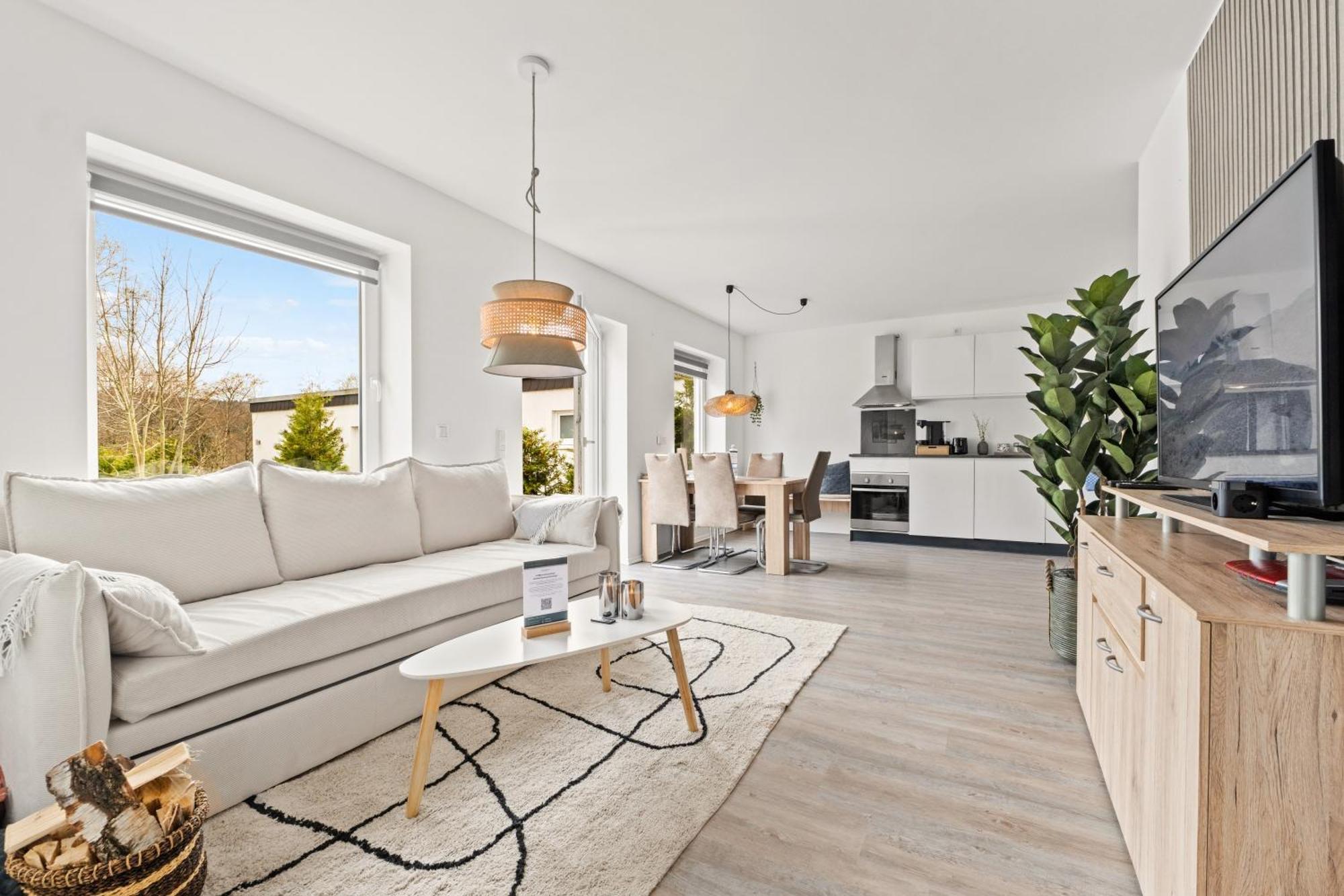 Greenhouse Living Apartment Fagus Mit Terrasse Und Feuerstelle - 6 Minuten Nach Winterberg - 4 Minuten Zur Ruhrquelle - Wandern - Mountainbike Fahren - Reisen Mit Hund & Natur Geniessen Medebach Bagian luar foto